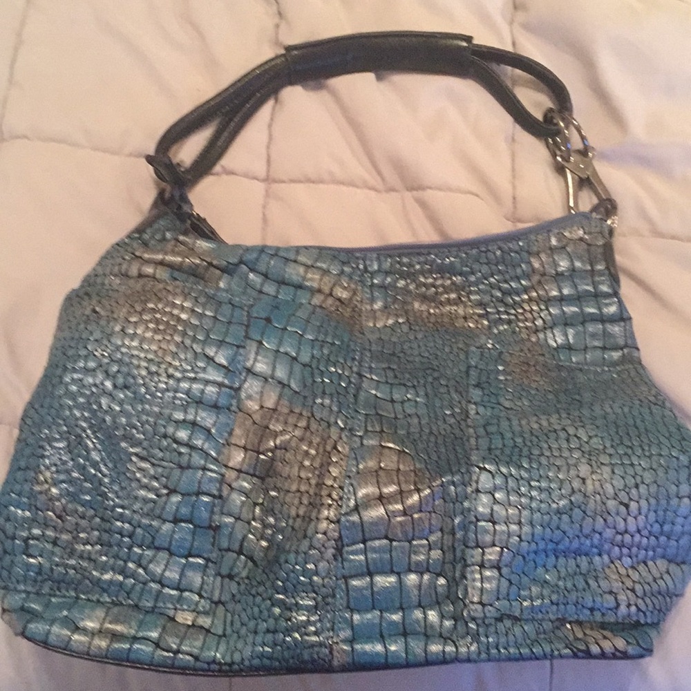 Gorgeous Teal Texture Bag
